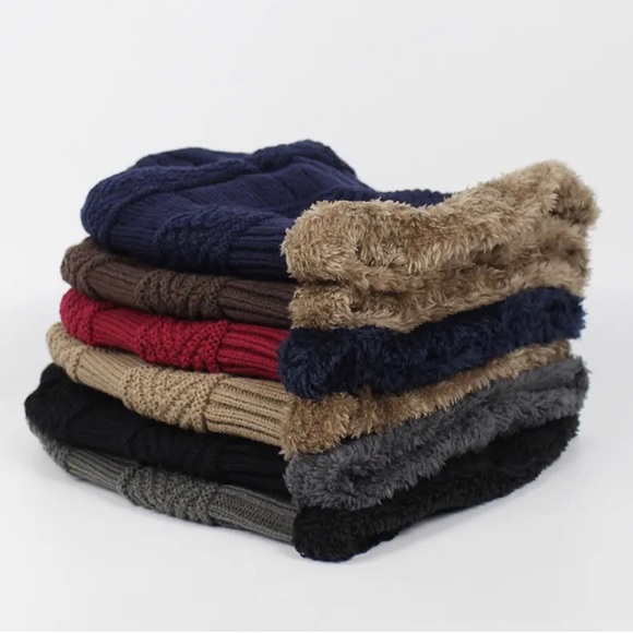 6 set winter beanie unisex hats high quality - Picture 14 of 14